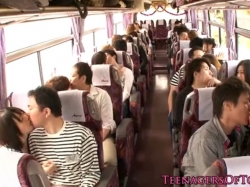 Japanese teen groupsex action babes on a bus - XVIDEOS.COM